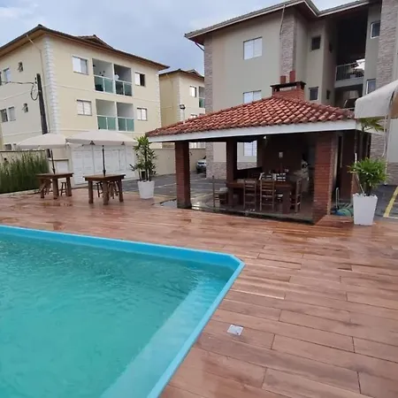 Apartamento Aconchegante Com Piscina - Praia Grande Ubatuba Exterior foto