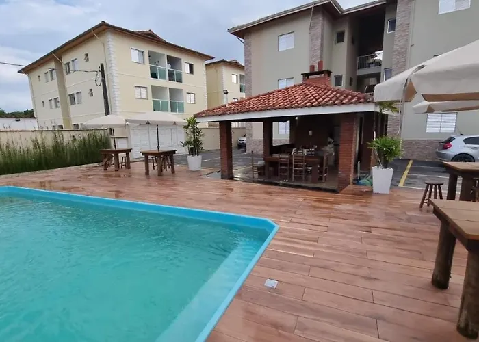 Apartamento Aconchegante Com Piscina - Praia Grande